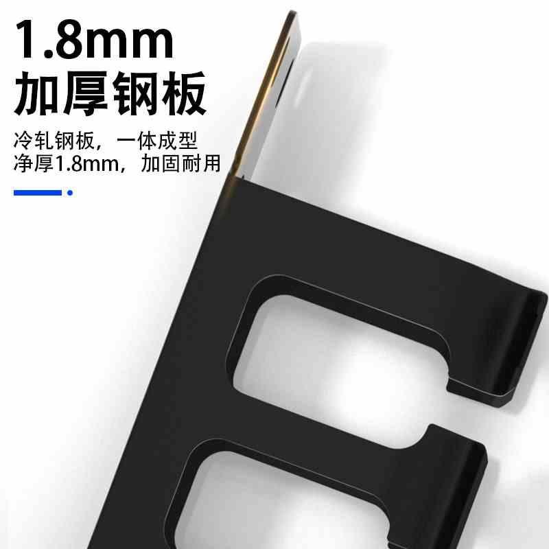 12档24口超大穿线孔理线架机柜理线槽桌下走线器配线架网线理架