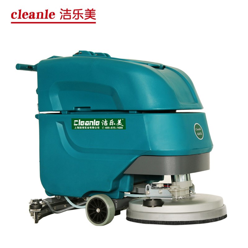 电动式洗地机展厅商场瓷砖地面浮灰水渍清洗机水磨石拖地吸水设备