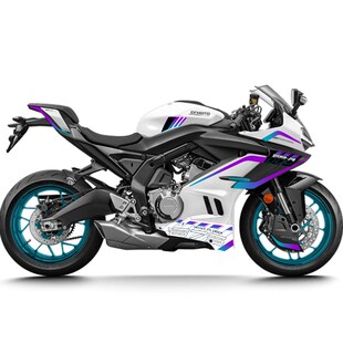 适用于春风675SR版画车身拉花车头装饰贴纸全车防水贴膜改装配件