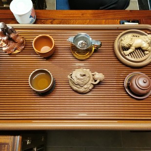 电木茶盘精致大茶台家用简约茶座排水茶海电胶木功夫茶具套装托盘