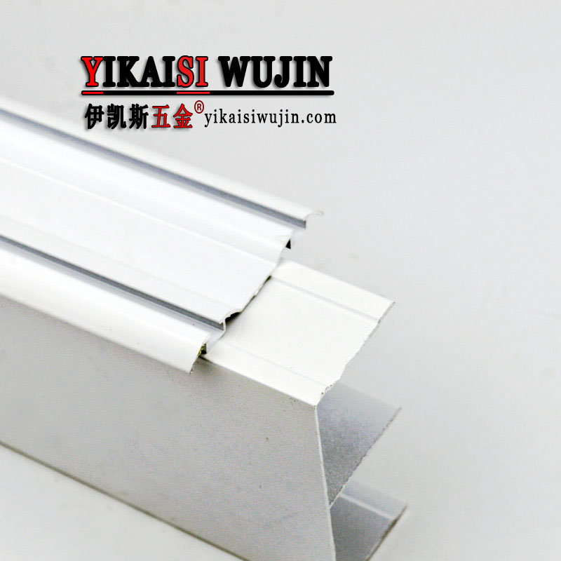 加厚免开槽衣柜门双轨道实木推拉门重型滑轨移门导轨上下趟门滑槽