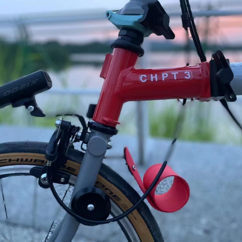 吉耐思自行车挡水挡泥板可卷可伸缩轻便酷炫泥除摺叠车骑行装备