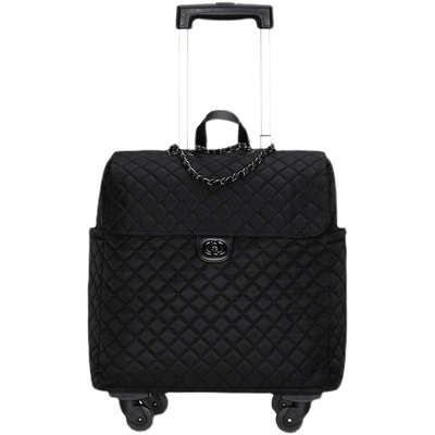 旅行箱包网红拉杆箱皮箱女登机箱万向轮轻便行李箱拉链旅行包18寸