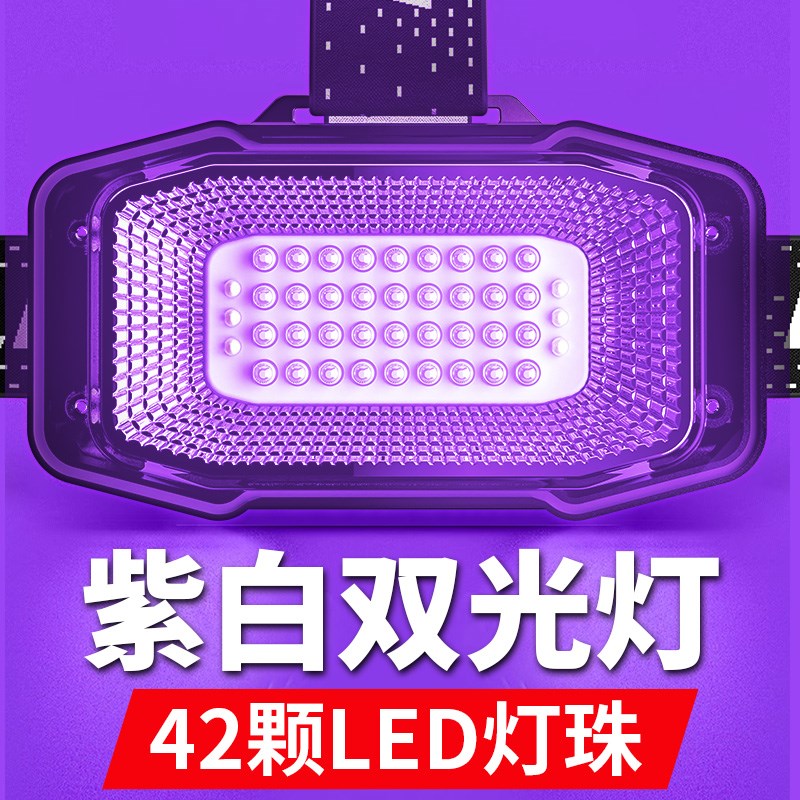 头戴式蝎子灯2024新款专用强光款大功率型锂电头灯红光养蜂专用灯