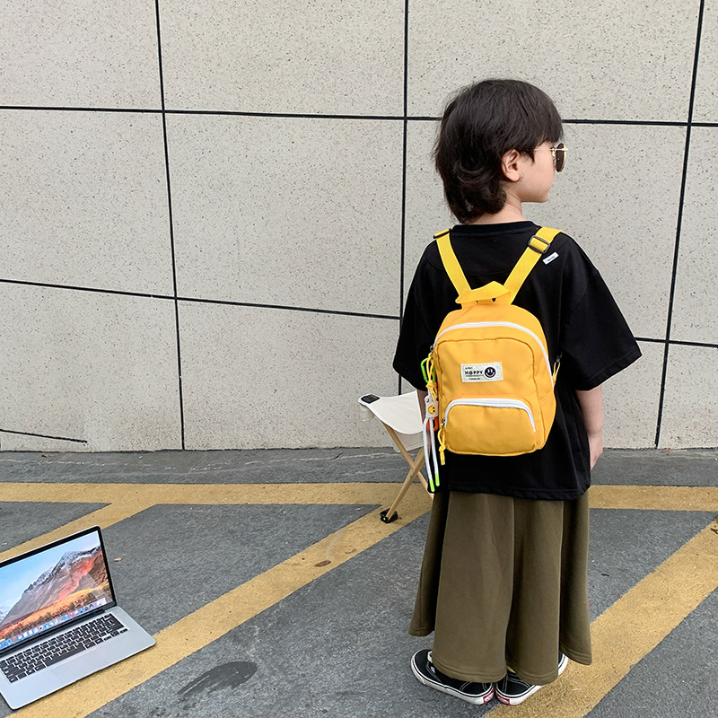 防走失幼儿园小书包韩版秋季开学男女孩双肩包小班男童外出背包潮