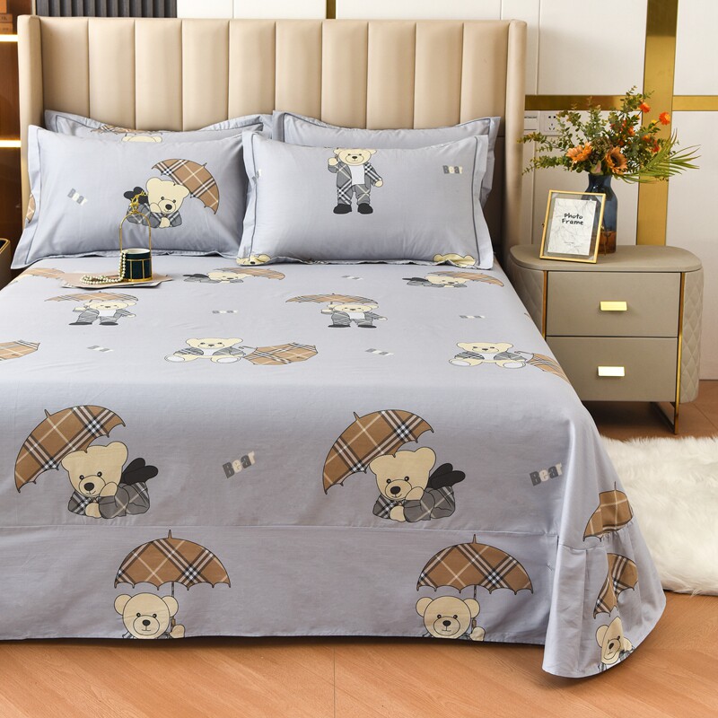 定做纯棉床单全棉被单订制加宽榻榻米245x270加大炕单3/3.2/3.5米