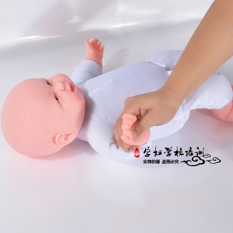 孕妇学校/卫生院 家政月嫂培训娃娃 被动操抚触按摩婴儿娃娃模型