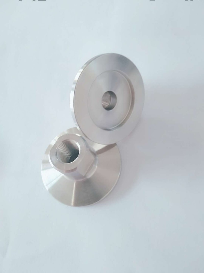 kf真空内丝304不锈钢卡盘内螺纹真空法兰内牙转接头KF16/25/40/50