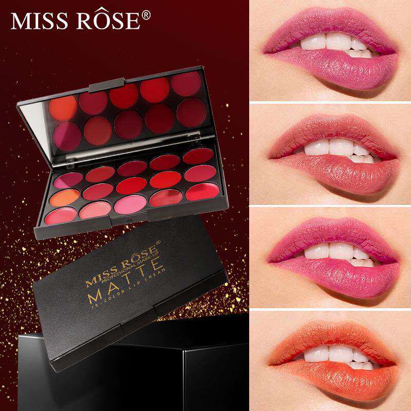 MISSROSE15色唇彩盘影唇彩/唇蜜/唇釉/唇