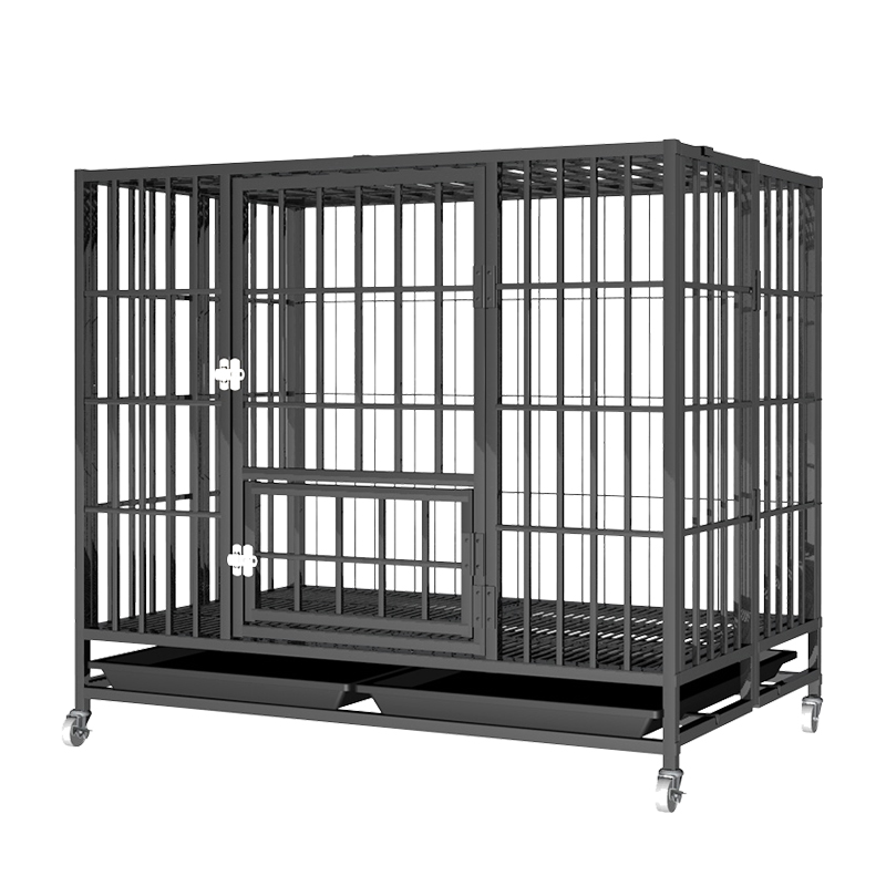 狗笼子大型犬室内宠物笼泰迪金毛拉布拉多萨摩小中型加粗折叠狗笼