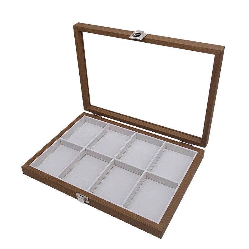 便携带盖防尘首饰盒手镯收纳盒放手串手链盒玉镯珠宝盒子饰品盒子