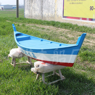 欧式木船装饰木船两头尖活动展览船道具木船小木船工艺船摆件模型