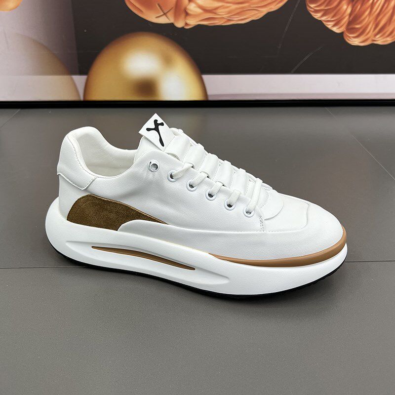男鞋夏季透气2025新款潮百搭小白鞋男款板鞋男士软底休闲男生鞋子