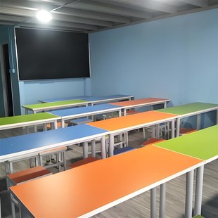 培训桌托 托管桌椅拼接组合桌智慧教室桌椅教培机构桌椅长方形长