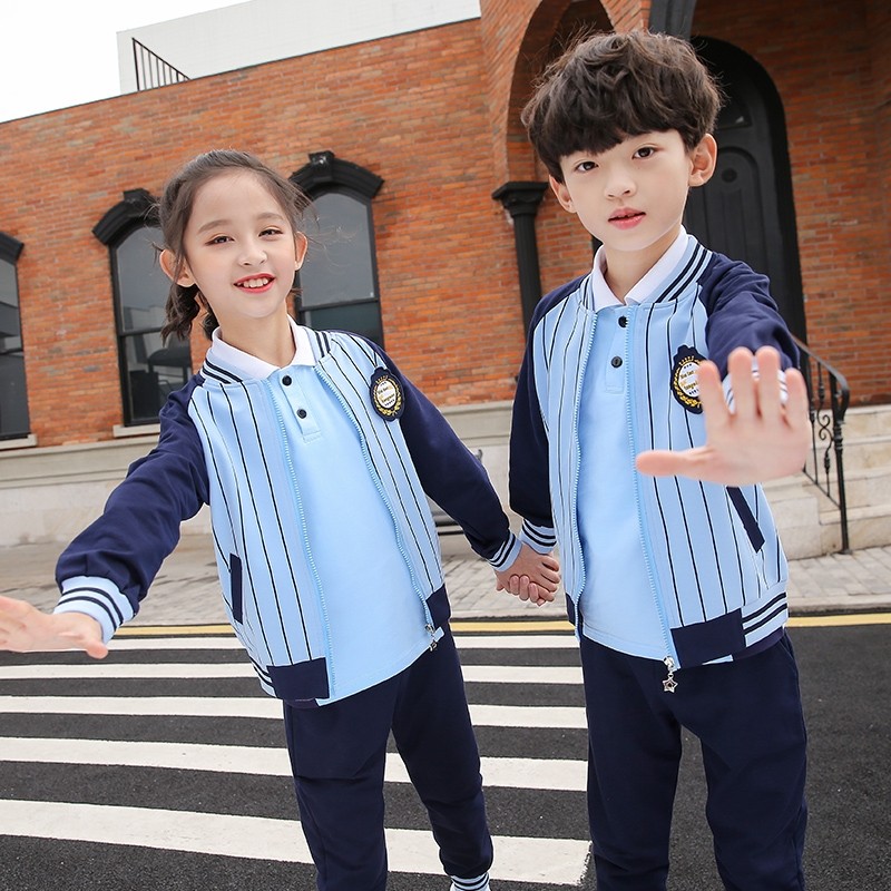 小学生校服套装春秋儿童老师班服三件套英伦学院风秋季幼儿园园服