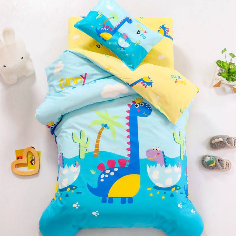 儿童纯棉幼儿园被子三件套宝宝入园专用午睡婴儿床品被套被褥含芯,婴童用品,婴童床品套件,淘宝优惠券,粉丝福利购,淘宝优惠卷