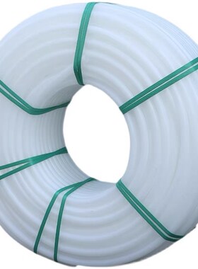 PE管白色尼龙32硬塑料6分90加厚增强自来水管50穿线管63喷浆管75