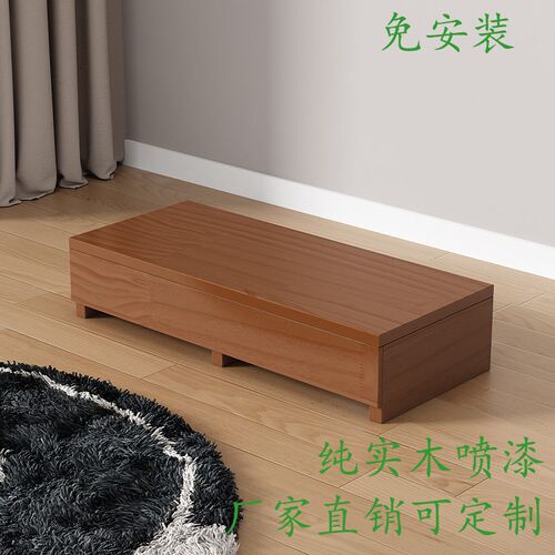 实木垫脚b凳家用阳台办公室增高地台阶脚踏板儿童成人脚踩垫搁脚
