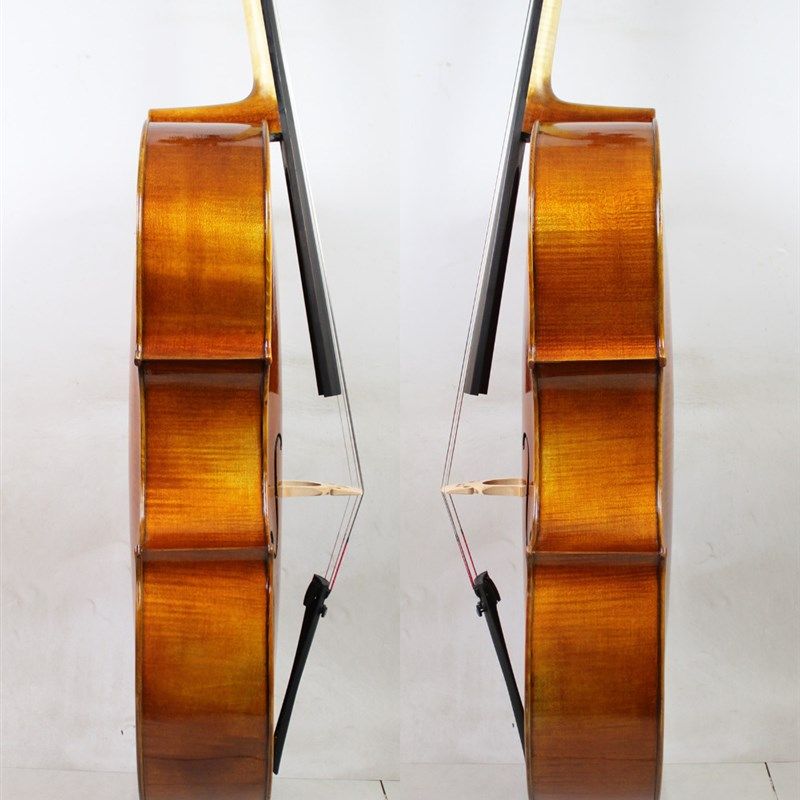 畅想乐器初学者成人儿童演奏级大提琴手工实木大提琴发货前音调好