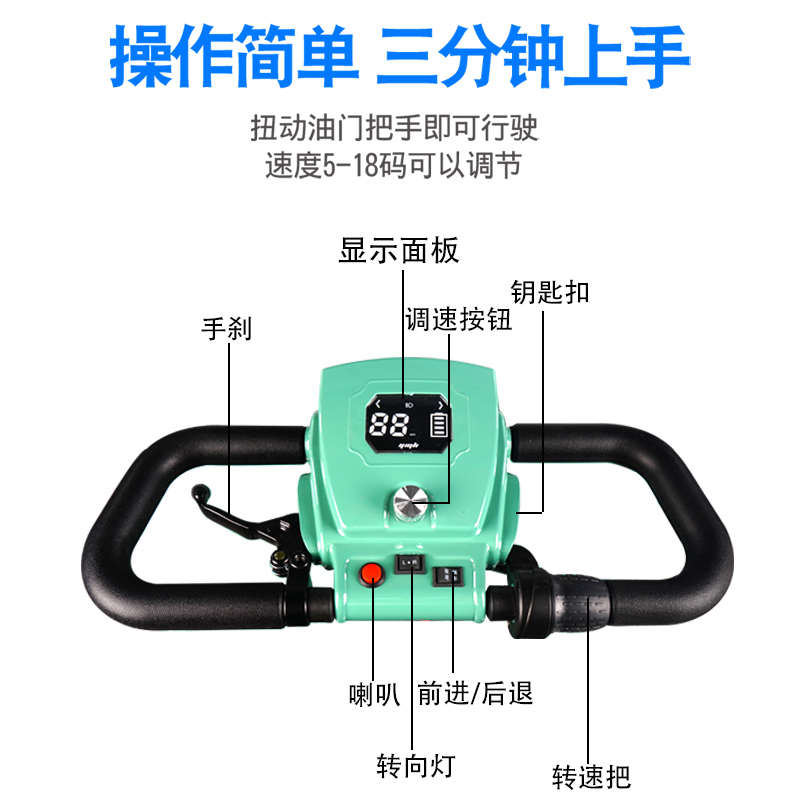 小巴士X3新款电动四轮车老人代步车双排座接送孩子景区观光车巡逻