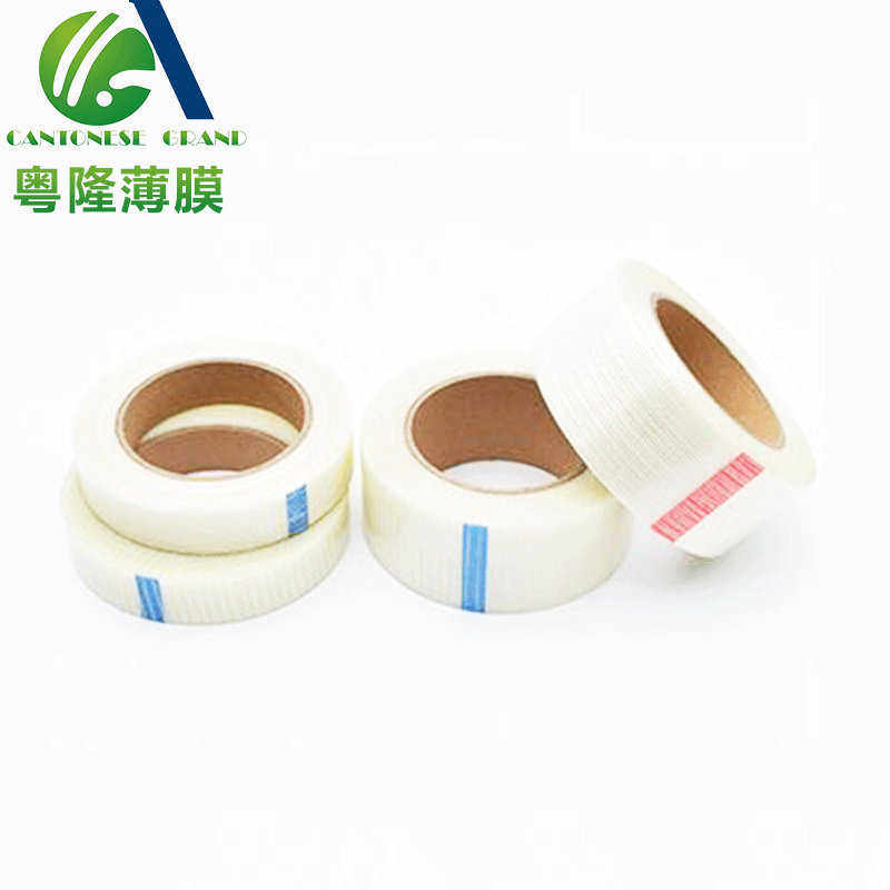 玻璃网格纤维胶带  挂版条贴板胶布 纸箱印刷挂板条 纤维胶带十字图片