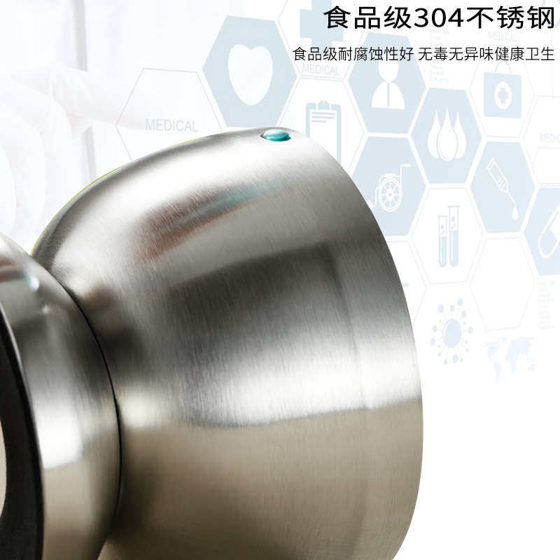 实验室不锈钢研钵304不锈钢捣碎器家用研磨手动石臼擂钵晶体粉