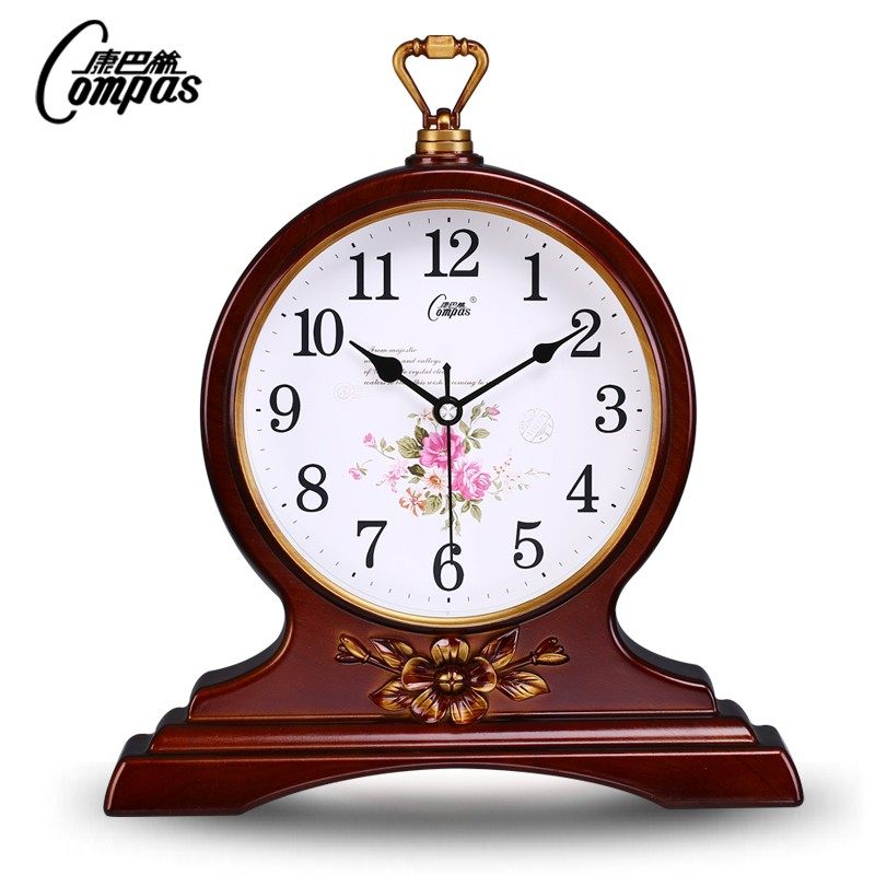 座钟客厅大号挂钟欧式复古台钟现代创意摆件.静音时钟表,家居饰品,座钟,淘宝优惠券,粉丝福利购,淘宝优惠卷