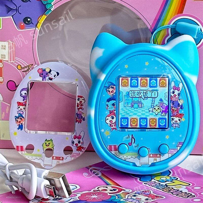 养宠物的游c戏机女生宠物蛋电子智能玩具宠物喂养女孩电子宠物蓝,玩具/童车/益智/积木/模型,电子玩具,淘宝优惠券,粉丝福利购,淘宝优惠卷