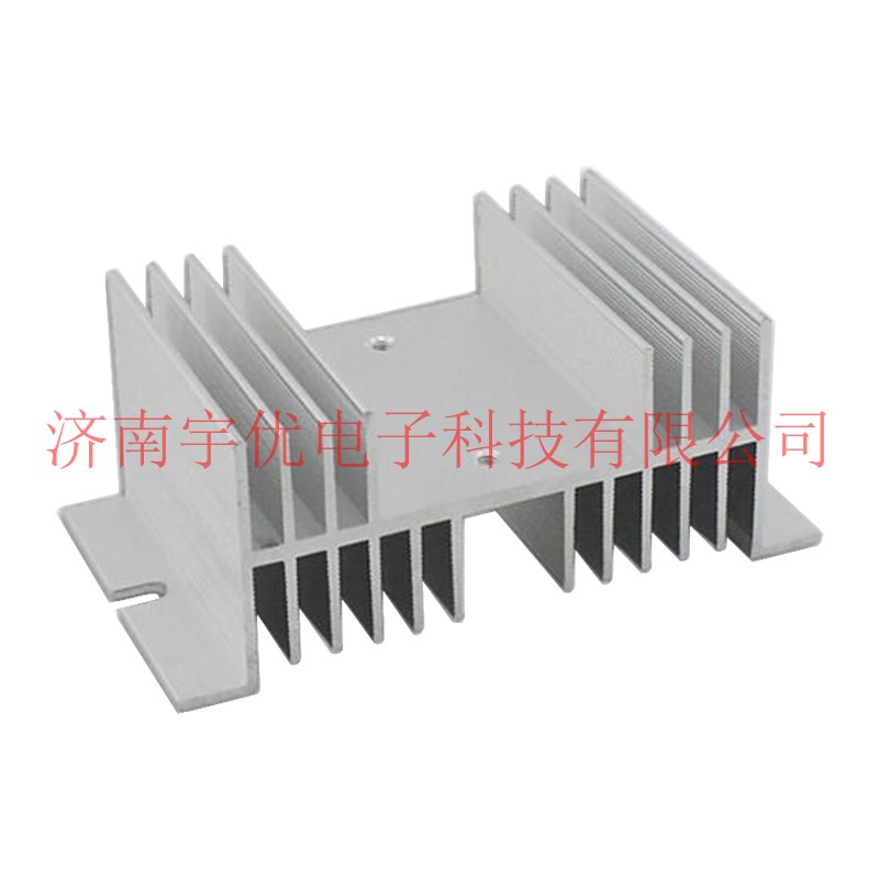 SSR单相固态继电器底座 70*125*50mm 调压模块铝型材散热片