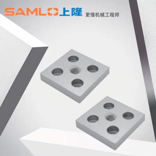 上隆原装地脚连接件CNBC-6060 8080 9090 100100-M16 M20四槽型