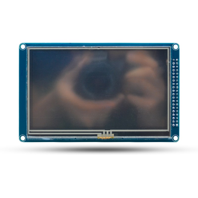 带触摸4.3寸TFT模块 51/AVR/STM32可驱动 480*272分辨率 触摸屏
