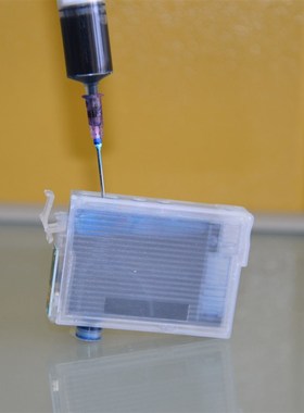 适用EPSON XP-330 440 430 XP340 240 XP240填充墨盒改造过打印机