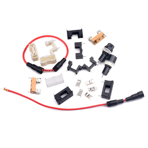 5*20保险管座直插玻璃管熔断器BLX-A型A03-B3保险丝座子MF528带线