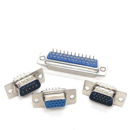DP焊板式直针180度 DP9串口连接器插座15 25 37 RS232DB公头母头