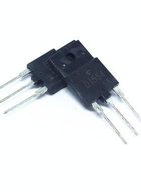 彩电显示行管 2SD1554 TO-3P 3.5A/1500V