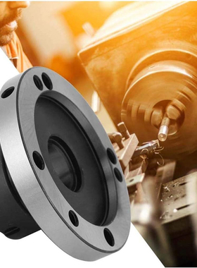 高精度ER32-D80 ER40ER50夹头座三孔七孔D100 125法兰盘代替卡盘