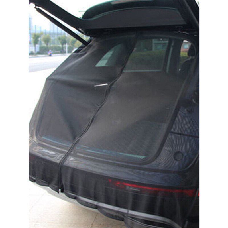 汽车防蚊虫窗帘遮阳帘纱窗磁性磁吸自驾游装备后备厢通风防虫网纱