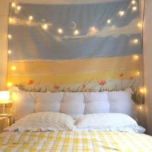 ins风墙上挂布装饰卧室好物挂A毯布艺壁纸海报租房宿舍床头背景布