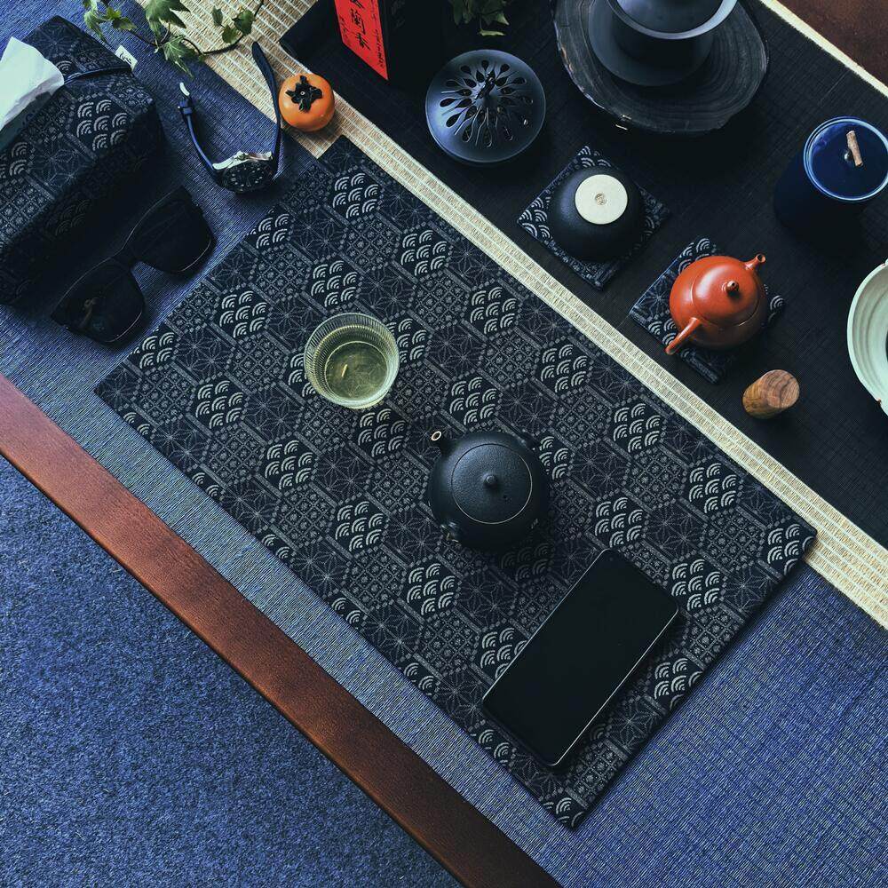 复古民族风日式古典禅意茶席茶布防水茶桌垫干泡一人布艺茶垫香席,居家布艺,茶席,淘宝优惠券,粉丝福利购,淘宝优惠卷