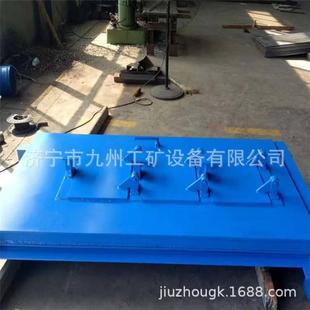 联络巷间用无压风门 抗冲击波避难硐室门 防火及栅栏两用门