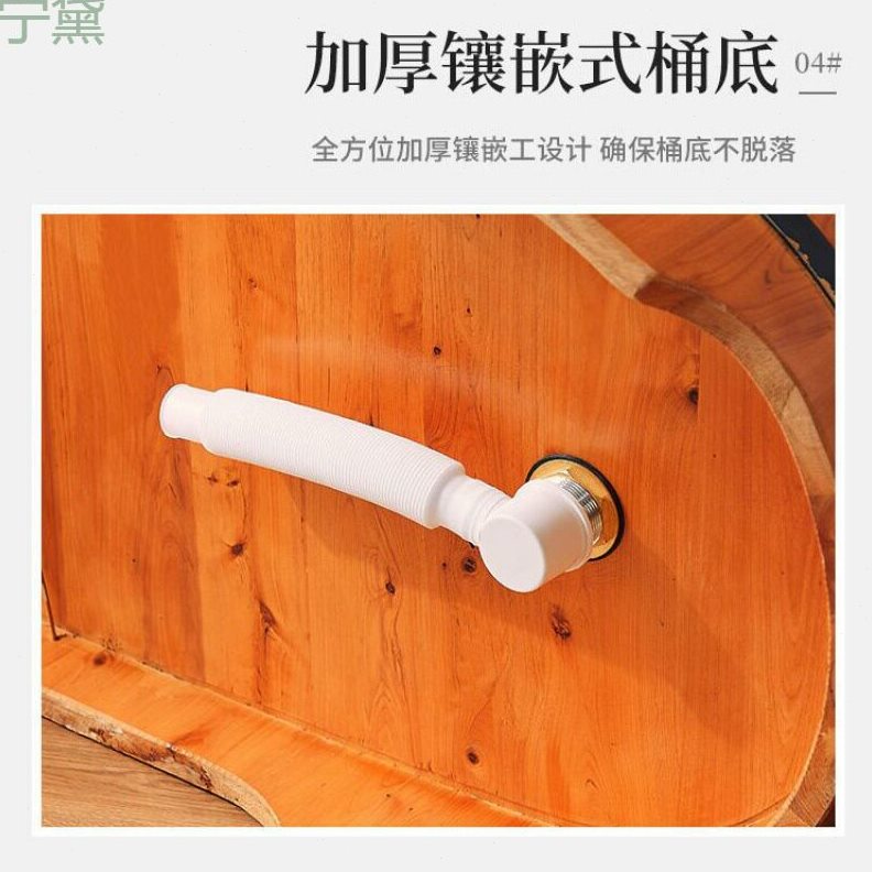 直销香柏木泡澡桶洗澡桶成人全身洗澡盆浴盆加厚熏蒸木桶浴桶浴缸