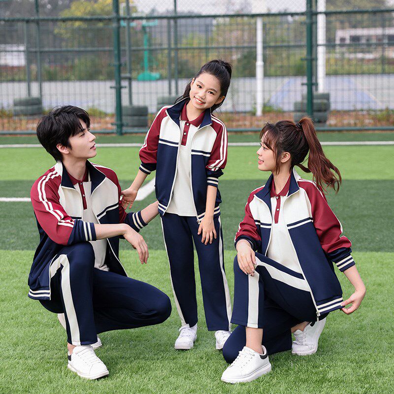 2024幼儿园园服春秋装定制学院风班服中小学生校服套装两件套