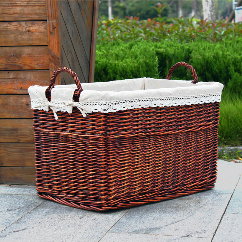 柳编杂物筐收纳有布里藤编篮子藤筐藤蓝收纳筐筐收纳蓝竹篮藤编蓝,收纳整理,收纳箱,淘宝优惠券,粉丝福利购,淘宝优惠卷