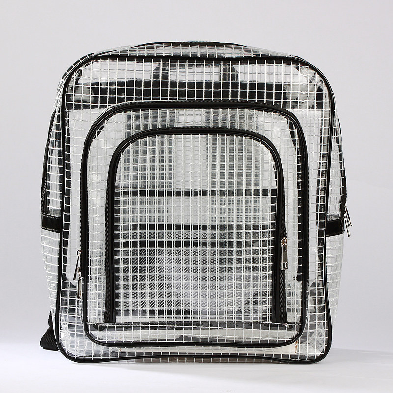 双肩背包PVC无尘包17寸防水防静电洁净室透明工具包无尘室专用包