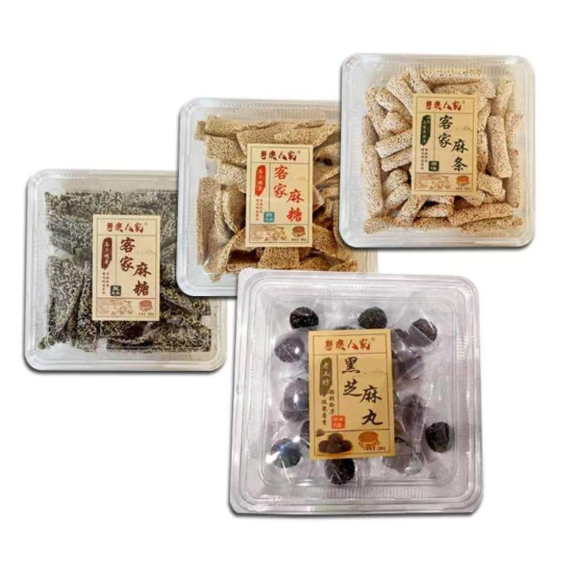 粤澳人家麻糖麻条手工特产芝麻糖片零食小吃广东手信怀旧3盒起发