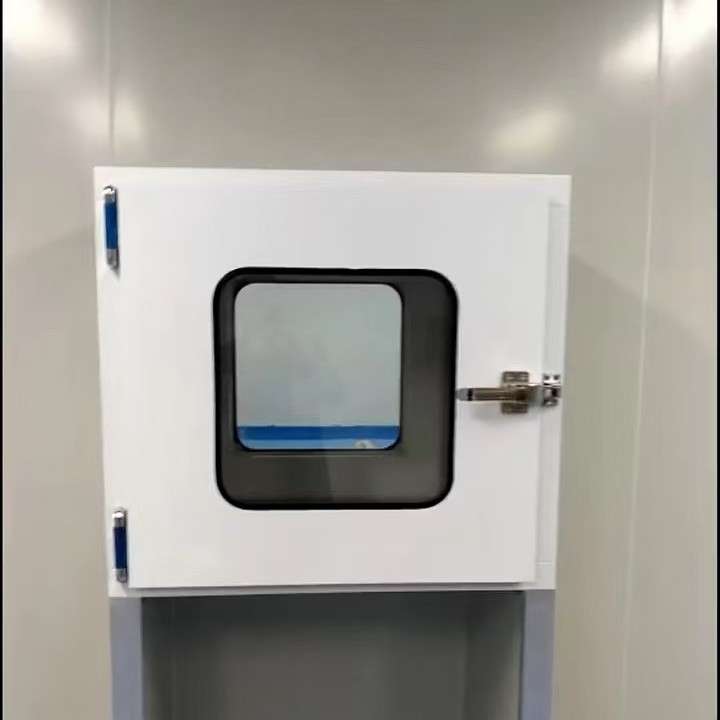 304不锈钢传递窗机械/电子互锁实验室传递箱紫外线杀菌消毒