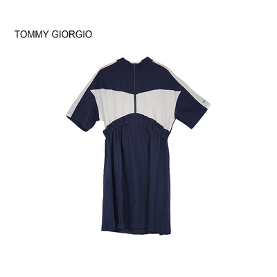 【Tommy Giorgio】宽松舒适顺滑连衣裙显瘦4652