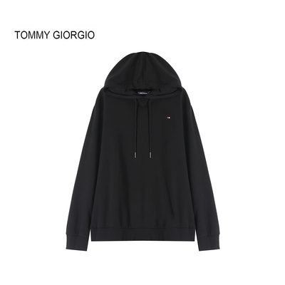 【Tommy Giorgio】经典连帽棉情侣卫衣简约5510