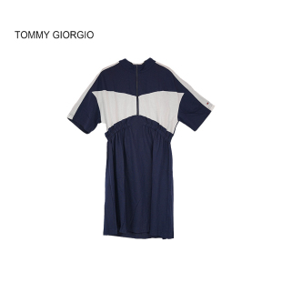 【Tommy Giorgio】宽松舒适顺滑连衣裙显瘦4652