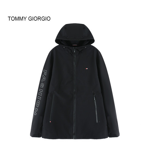 【Tommy Giorgio】薄款夹克连帽软壳衣外套1310